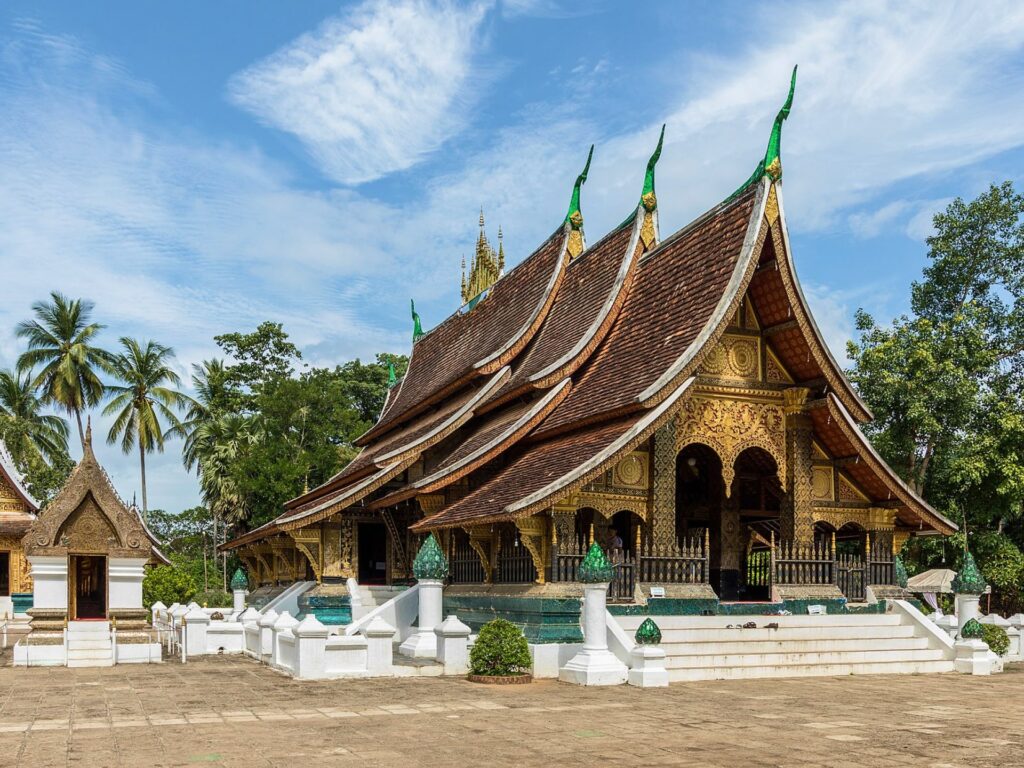 Wat Xiengthong in luang prabang Laos